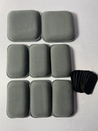 М'які подушки накладки для шолома(8шт + 8 стікерів) - зображення 1