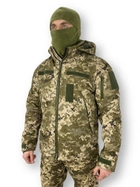 Куртка тактична Soft Shell ТТХ Піксель 52-54 - зображення 4
