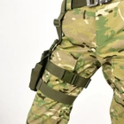 Kобура на стегно для ПМ та пістолетного магазина TTX олива - зображення 4