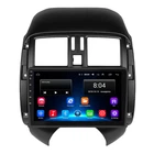 Штатная магнитола Lesko для Nissan Versa II Рестайлинг 2014-2019 экран 9" 2/32Gb Wi-Fi GPS Base