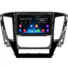 Штатная магнитола Lesko для Mitsubishi Pajero Sport III 2015-2021 экран 9" 2/32Gb Wi-Fi GPS Base