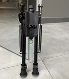 Стрілецькі сошки KONUS BIPOD, гумові насадки на ніжки, висота 22-33 см на планку Weaver/Picatinny (241968) - зображення 4