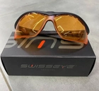 Очки тактические Swiss Eye Lancer, Оранжевое стекло, сертифицированы, 1 сменное стекло, баллистические очки - изображение 3