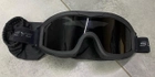 Маска балістична Swiss Eye F-Tac, Чорна, Лінзи: прозорі, помаранчеві, затемнені, тактичні окуляри - зображення 5