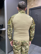 Армейская Кофта Убакс, Мультикам, размер M, с пазами под локти, Yakeda Combat, тактическая рубашка Убакс - изображение 5