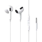 Навушники Baseus Encok 3.5mm lateral in-ear Wired Earphone H17 NGCR020002 Білий