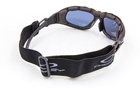 Очки спортивные защитные тактические очки с уплотнителем Zelart 8006 Black - изображение 3