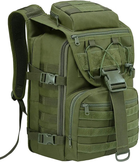 Рюкзак тактический Eagle M09G 25 л. штурмовой, военный, мужская сумка Оливковый - изображение 1