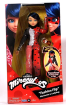Лялька Playmates Miraculous Fashion Flip Marinette з нарядом Ледібаг 26 см (43377503750) - зображення 3