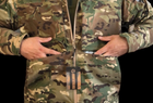 Зимова тактична куртка на Omni-Heat підклала УКР ТАКТ мультикам 46 - зображення 9