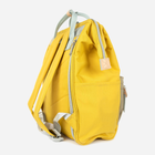 Жіночий рюкзак Himawari Tr23185-3 Темно-бежевий/Жовтий (5902021135936) - зображення 4