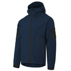 Куртка Stalker SoftShell Темно синя Camotec розмір XXL - изображение 1