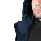 Куртка Stalker SoftShell Темно синя Camotec розмір XXL - изображение 7