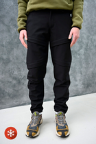 Теплые Garne брюки X-POCKETS fleece | черный 4/22 S Черный (8011924) - изображение 3