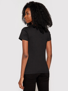 Koszulka damska basic Calvin Klein Jeans J20J212883-BAE L Czarna (8719852232218) - obraz 2
