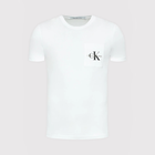 Koszulka męska bawełniana Calvin Klein Jeans J30J320936-YAF S Biała (8719855868568) - obraz 6