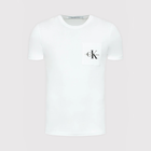 Koszulka męska bawełniana Calvin Klein Jeans J30J320936-YAF L Biała (8719855868582) - obraz 6