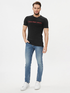 Koszulka męska bawełniana Calvin Klein Jeans J30J322552-0GM M Czarna (8719856760779) - obraz 3