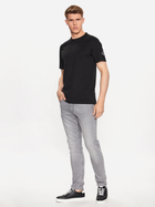 Koszulka męska bawełniana Calvin Klein Jeans J30J323484-BEH M Czarna (8720108076371) - obraz 3
