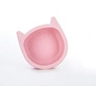 Дитяча миска FreeOn Kitty силіконова рожева 12 x 11,5 x 5,3 см (FO0097)
