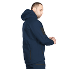 Куртка Stalker SoftShell Темно синя Camotec розмір XXXL - изображение 3