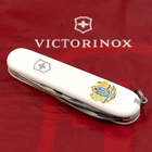 Швейцарский нож Victorinox SPARTAN UKRAINE 91мм/12 функций, белые накладки, Большой Герб Украины - изображение 3