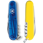 Швейцарский нож Victorinox SPARTAN UKRAINE 91мм/12 функций, Сине-желтый - изображение 6