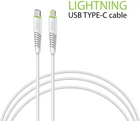 Кабель Intaleo CBFLEXTL1 Type-C to Lightning 1.2 м 20 Вт Белый (1283126504099)