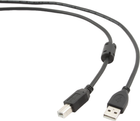 Kabel Cablexpert USB-A - USB-B 2.0 3 m (CCFB-USB2-AMBM-3M) - obraz 3
