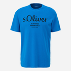 T-shirt męski bawełniany s.Oliver 10.3.11.12.130.2152232-55D1 L Niebieski (4099975524068) - obraz 5