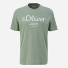 T-shirt męski bawełniany s.Oliver 10.3.11.12.130.2152232-72D1 L Miętowy (4099975524242) - obraz 5