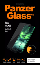 Szkło hartowane Panzer Glass E2E Case Friendly do smartfonu Nokia X10/X20 Black (5711724067846) - obraz 8