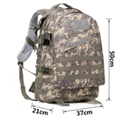Рюкзак Assault Backpack 3-Day 35L- Плотностью 600 Den - Пояс+Грудная перемычка - Лямках с D-образными кольцами (543953) - изображение 3