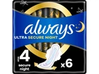 Прокладки гігієнічні ALWAYS нічні 7 крапель 6шт р.4 Ultra Secure Night
