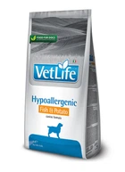 Сухой лечебный корм для собак Farmina Vet Life Hypoallergenic Fish & Potato