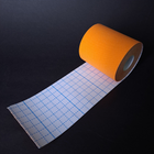 Кінезіо тейп пластир для тейпування тіла тейп стрічка для спини шиї 7,5 см х 5 м Kinesio tape ROX Помаранчевий (5503-7_5) - зображення 4