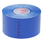 Кінезіо тейп (Kinesio tape) SP-Sport BC-0474-3_8 розмір 3,8 смх5м синій - зображення 1