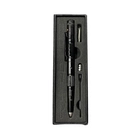 Ручка мультитул шариковая с фонариком RovTop многофункциональная Чёрные 0,5 мм - изображение 3