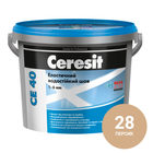 Фуга для швів Ceresit СЕ 40 Aquastatic 28 персик 2 кг