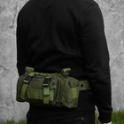 Универсальная тактическая сумка сухарка (олива) - изображение 11