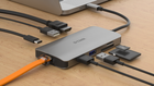 Wieloportowa przejściówka D-Link DUB-M810 8-in-1 USB-C Hub z HDMI/Ethernet/Card Reader/Power Delivery (DUB-M810) - obraz 4