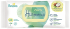 Дитячі вологі серветки Pampers Harmonie Coco 42 шт (8001841708744) - зображення 1