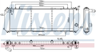 Радиатор охлаждения двигателя NISSENS 61008 Jeep Cherokee XJ, Grand Cherokee I (ZJ) 5191931AA, 52029100, 53001174