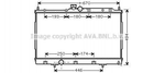 Радиатор охлаждения двигателя AVA COOLING MT2183 Mitsubishi Outlander MR993742