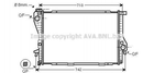 Радиатор охлаждения двигателя AVA COOLING BWA2300 BMW 5 Series, 7 Series 1436061, 17111436061