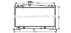 Радиатор охлаждения двигателя AVA COOLING MZ2161 Mazda 6 LF2115200, LF2115200A, LF2115200B