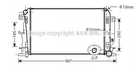 Радиатор охлаждения двигателя AVA COOLING MS2402 Mercedes Sprinter A9065000102, 9065000102, 2E0121253