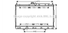 Радиатор охлаждения двигателя AVA COOLING MT2184 Mitsubishi Outlander MN156535