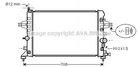 Радіатор охолодження двигуна AVA COOLING OLA2363 Opel Zafira, Astra 13145211, 1300266