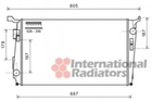 Радіатор охолодження двигуна Van Wezel 15002005 Dacia Duster 8200880550